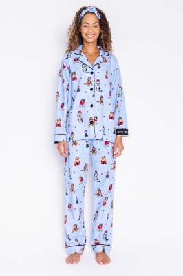 Flannel PJs - Hipster Dogs